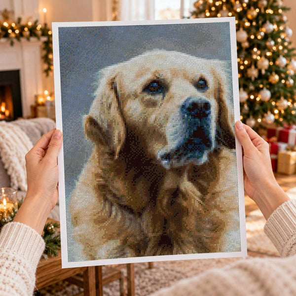 Diamond painting - Eigen foto